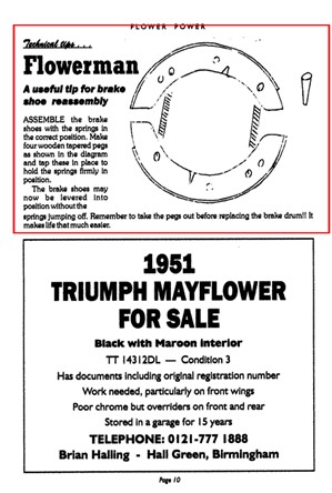 A Useful Tip for Brake Shoe Assembly