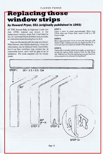 Replacing Those Window Strips