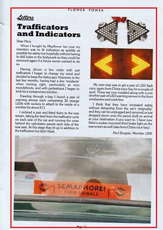 Trafficators and Indicators