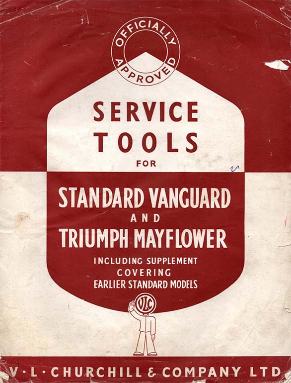 Service Tools for Standard Vanguard and Triumph Mayflower