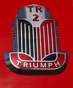 Triumph TR2 Badge