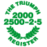 Triumph 2000 2500 2.5 Register Logo