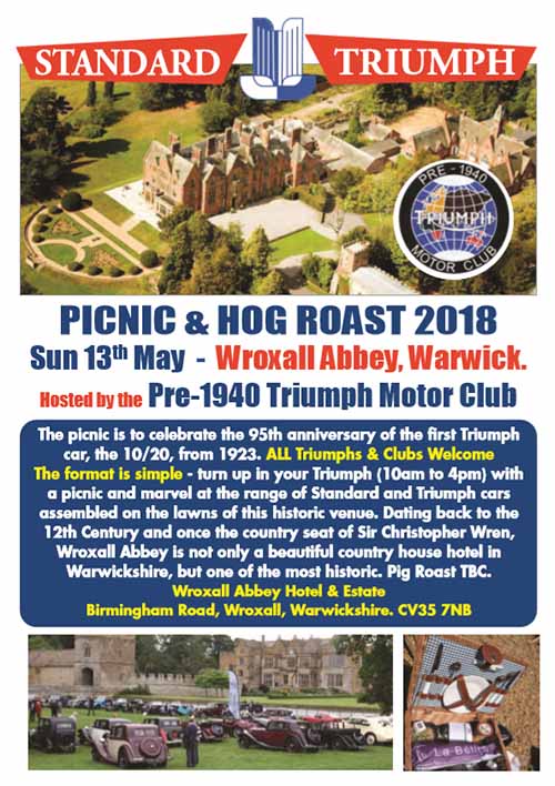 Picnic and Hog Roast 2018 Poster