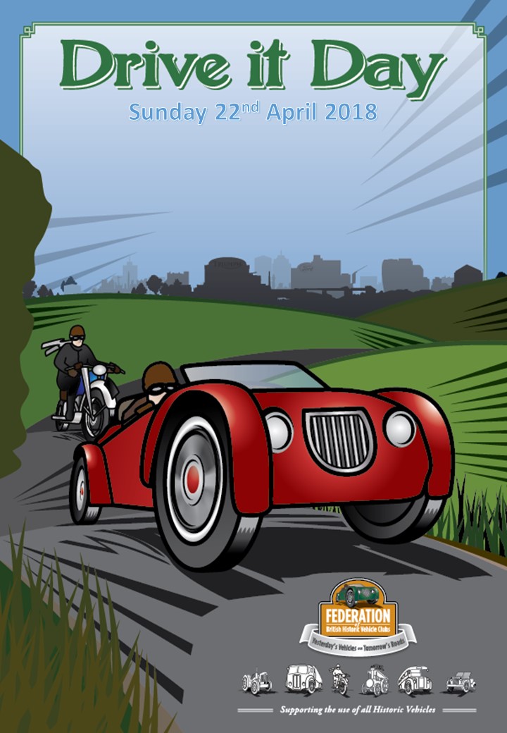 Drive It Day Event Poster