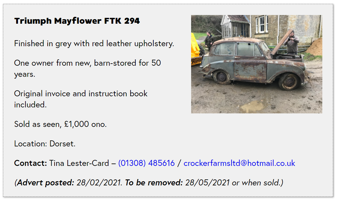 Classified Ad